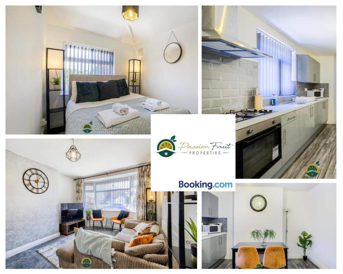 3 Bedroom Coventry House By Passionfruitproperties With Free Wi-Fi, Large Garden And Driveway - 52Nrc מראה חיצוני תמונה